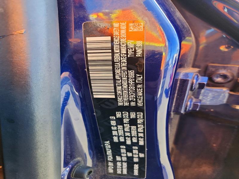 2017 Fiat 500x მანქანა იყიდება აუქციონზე, vin: ZFBCFYDB1HP616995, აუქციონის ნომერი: 65311576