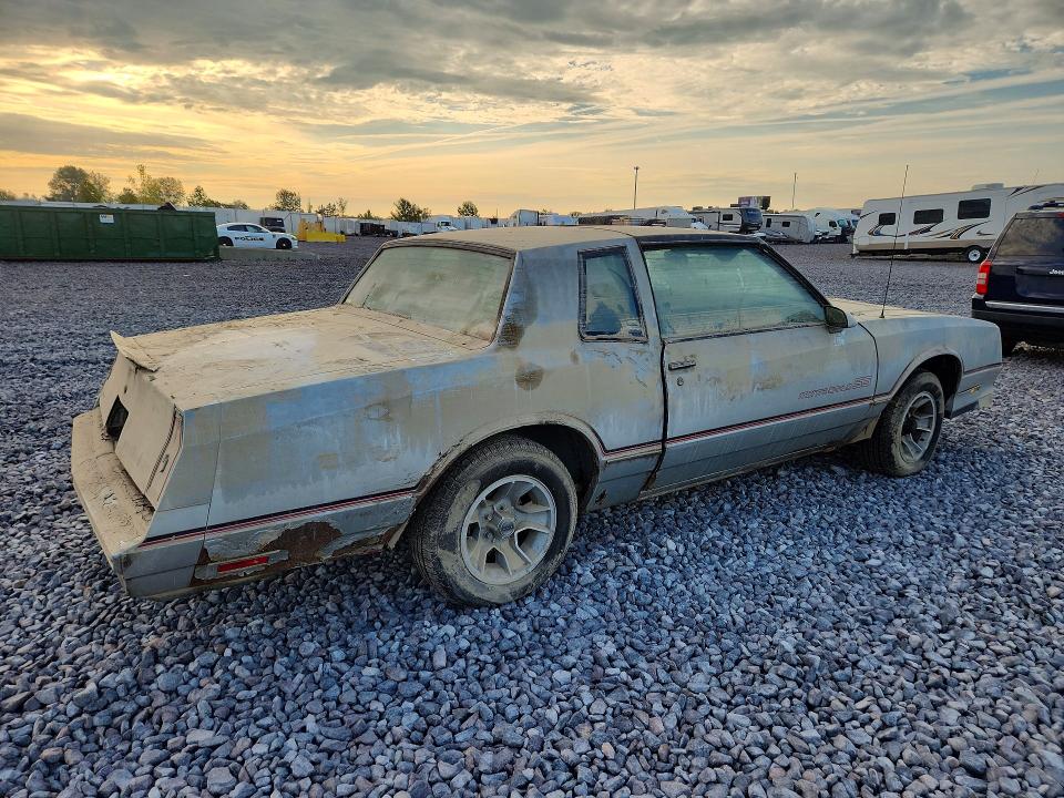 66917526 :رقم المزاد ، 1G1GZ37G4GR159885 vin ، 1986 Chevrolet Monte Carlo مزاد بيع