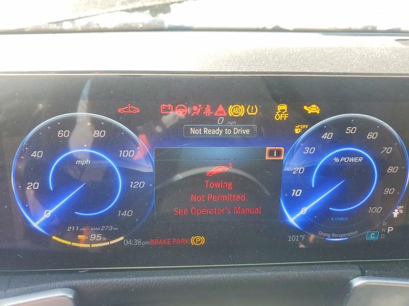 2025 Mercedes-benz Eqb მანქანა იყიდება აუქციონზე, vin: W1N9M0CB4SN130130, აუქციონის ნომერი: 64812256