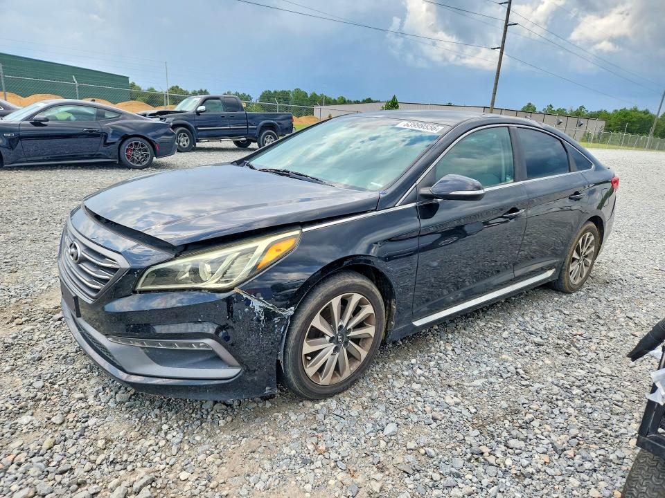 2017 Hyundai Sonata მანქანა იყიდება აუქციონზე, vin: 5NPE34AF9HH546107, აუქციონის ნომერი: 63999556