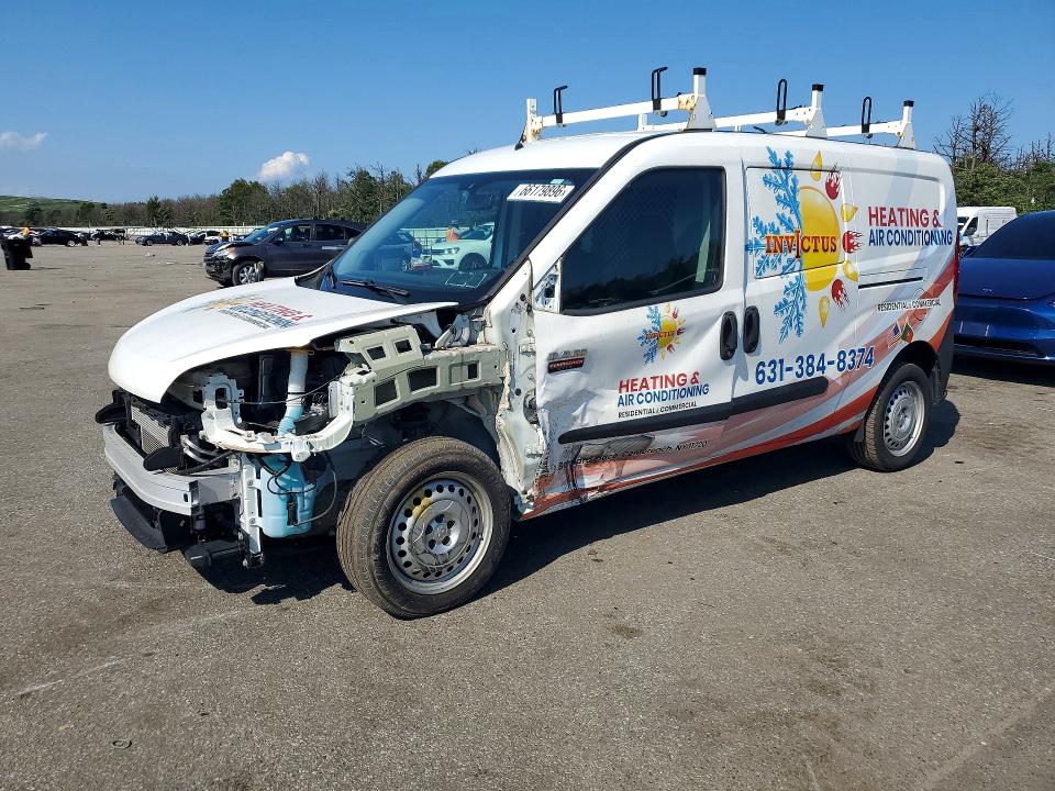 66179896 :رقم المزاد ، ZFBHRFAB0K6M37625 vin ، 2019 Ram Promaster City مزاد بيع