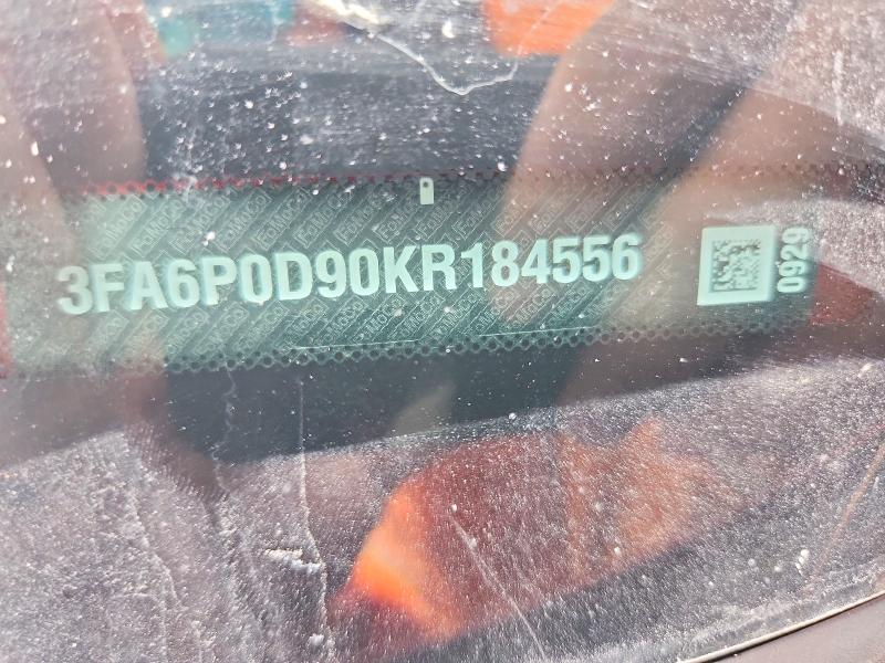 Aukcja sprzedaży 2019 Ford Fusion, vin: 3FA6P0D90KR184556, numer aukcji: 66277806
