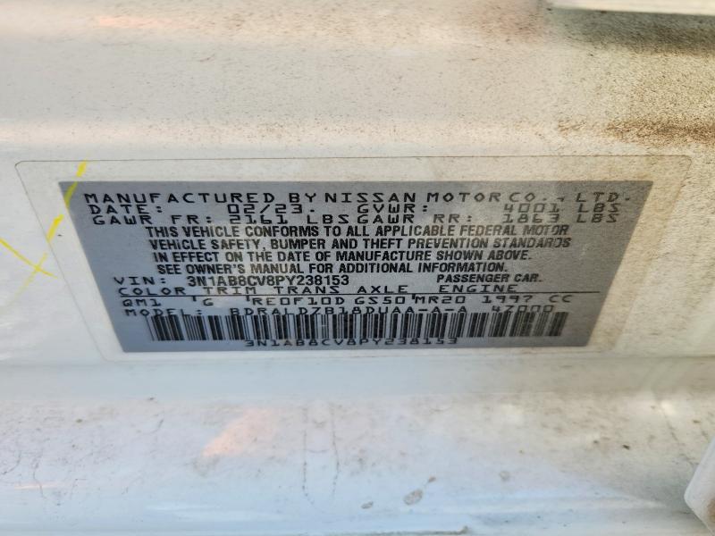 Aukcja sprzedaży 2023 Nissan Sentra, vin: 3N1AB8CV8PY238153, numer aukcji: 66924666