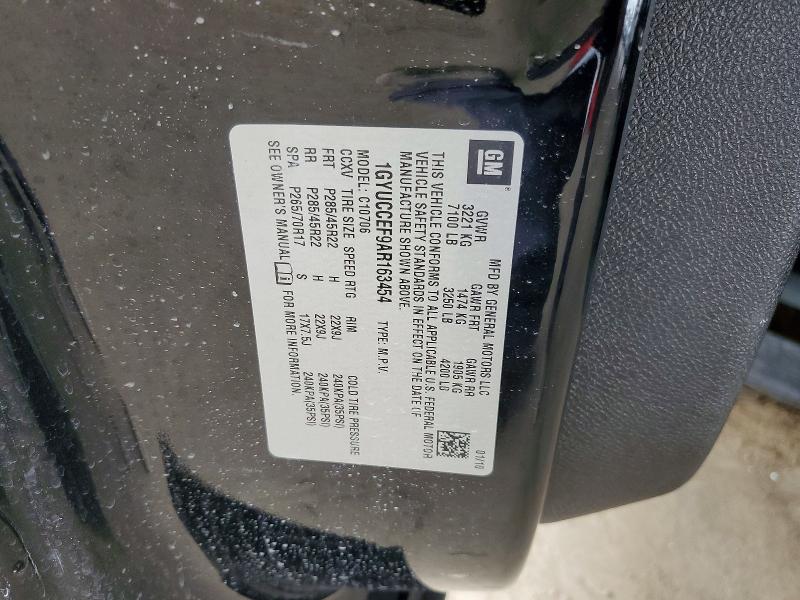 Продажа на аукционе авто 2010 Cadillac Escalade, vin: 1GYUCCEF9AR163454, номер лота: 66382726