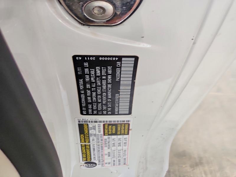 Продаж на аукціоні авто 2012 Volkswagen Eos, vin: WVWBW7AH1CV015036, номер лоту: 65372476