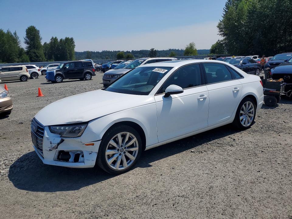 2017 Audi A4 მანქანა იყიდება აუქციონზე, vin: WAUGMAF44HN046381, აუქციონის ნომერი: 62803576