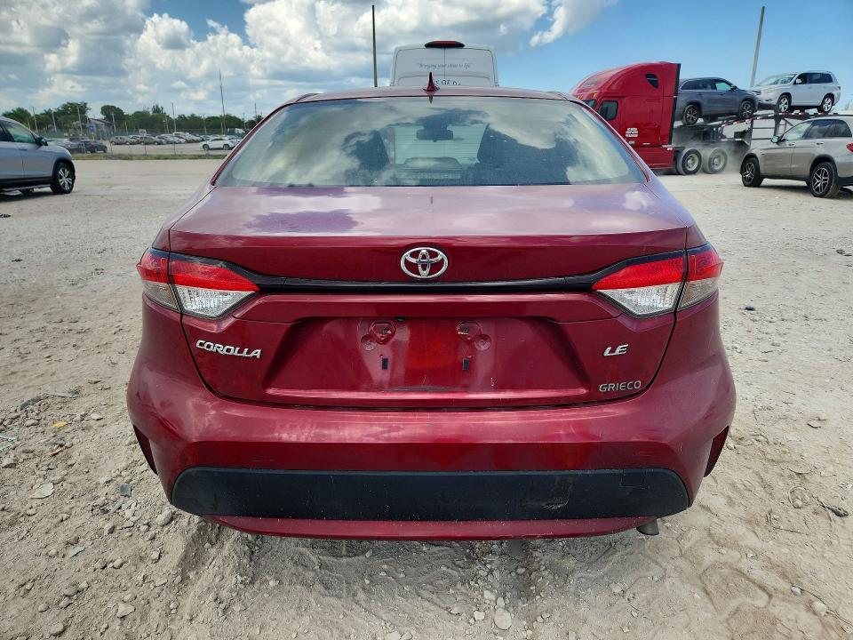65279706 :رقم المزاد ، JTDEPMAE2NJ226125 vin ، 2022 Toyota Corolla مزاد بيع