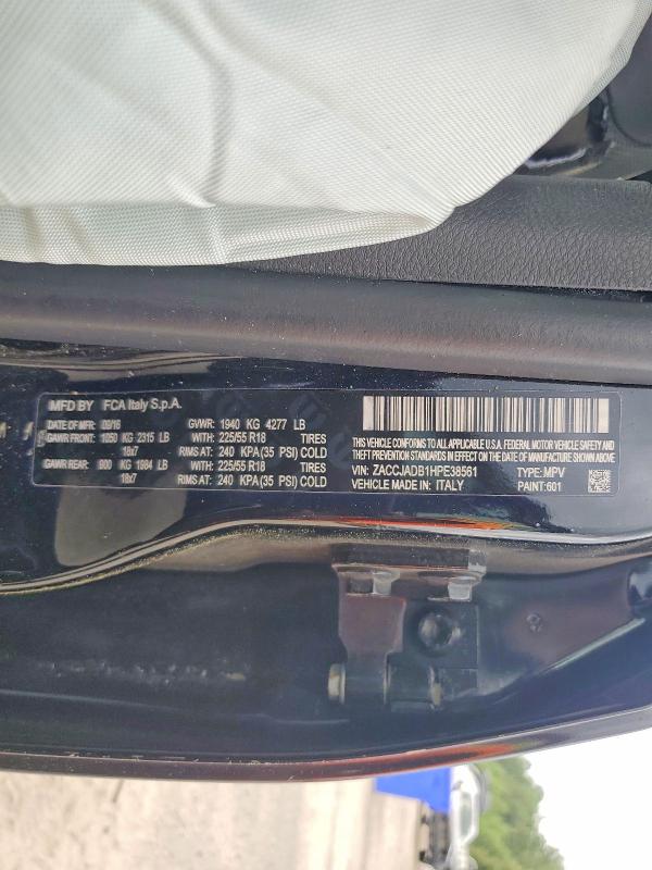 66534366 :رقم المزاد ، ZACCJADB1HPE38561 vin ، 2017 Jeep Renegade مزاد بيع