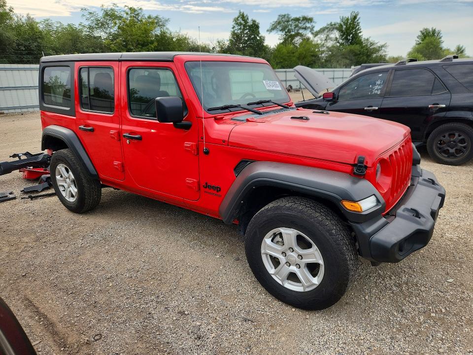 Aukcja sprzedaży 2022 Jeep Wrangler Unlimited, vin: 1C4HJXDG5NW241914, numer aukcji: 65434906