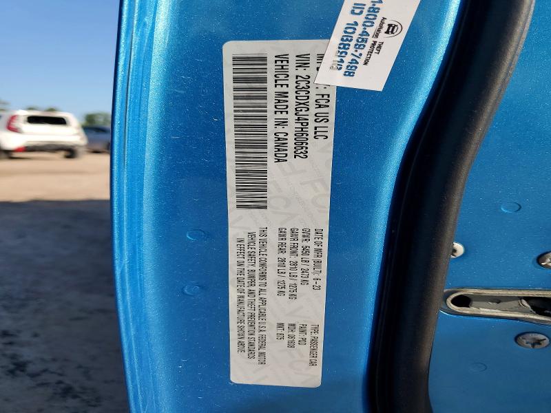 Продаж на аукціоні авто 2023 Dodge Charger, vin: 2C3CDXGJ4PH606632, номер лоту: 64247086