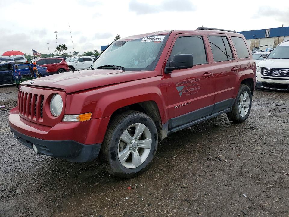 2016 Jeep Patriot მანქანა იყიდება აუქციონზე, vin: 1C4NJPBB9GD800809, აუქციონის ნომერი: 63500286