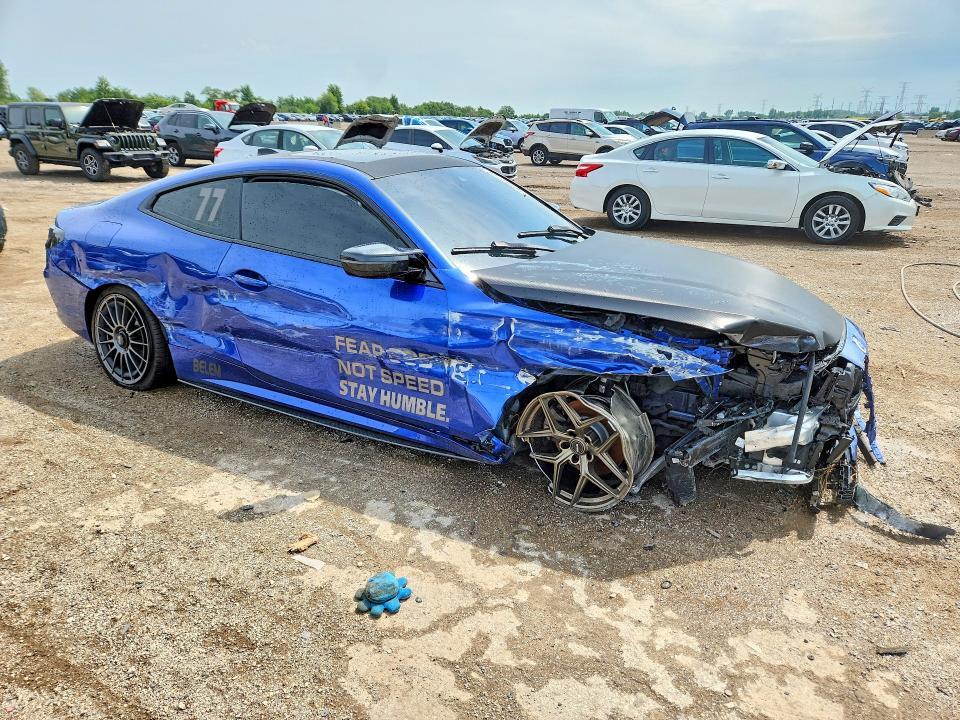 Aukcja sprzedaży 2021 Bmw 430xi, vin: WBA73AP01MCG26145, numer aukcji: 64237406