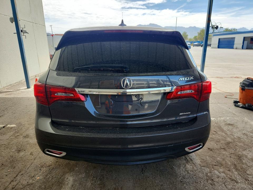 63765946 :رقم المزاد ، 5FRYD4H44GB046348 vin ، 2016 Acura Mdx مزاد بيع