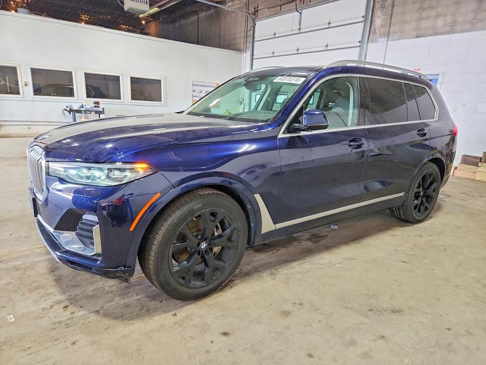 63370316 :رقم المزاد ، 5UXCW2C09L9B40312 vin ، 2020 Bmw X7 مزاد بيع