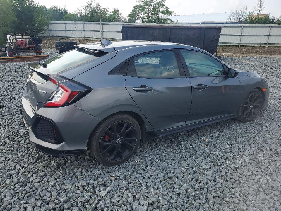 65435486 :رقم المزاد ، SHHFK7H40JU204772 vin ، 2018 Honda Civic مزاد بيع