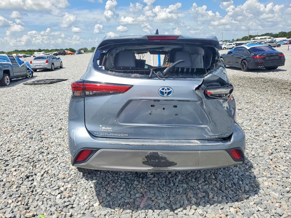 63658996 :رقم المزاد ، 5TDFARAH5MS009151 vin ، 2021 Toyota Highlander مزاد بيع