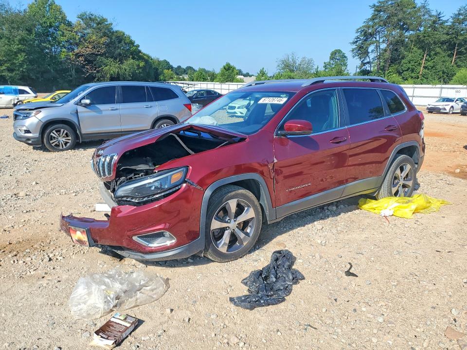 67126746 :رقم المزاد ، 1C4PJLDB1KD154088 vin ، 2019 Jeep Cherokee مزاد بيع