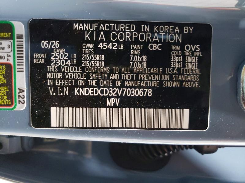 Aukcja sprzedaży 2027 Kia Seltos, vin: KNDEDCD32V7030678, numer aukcji: 65027796