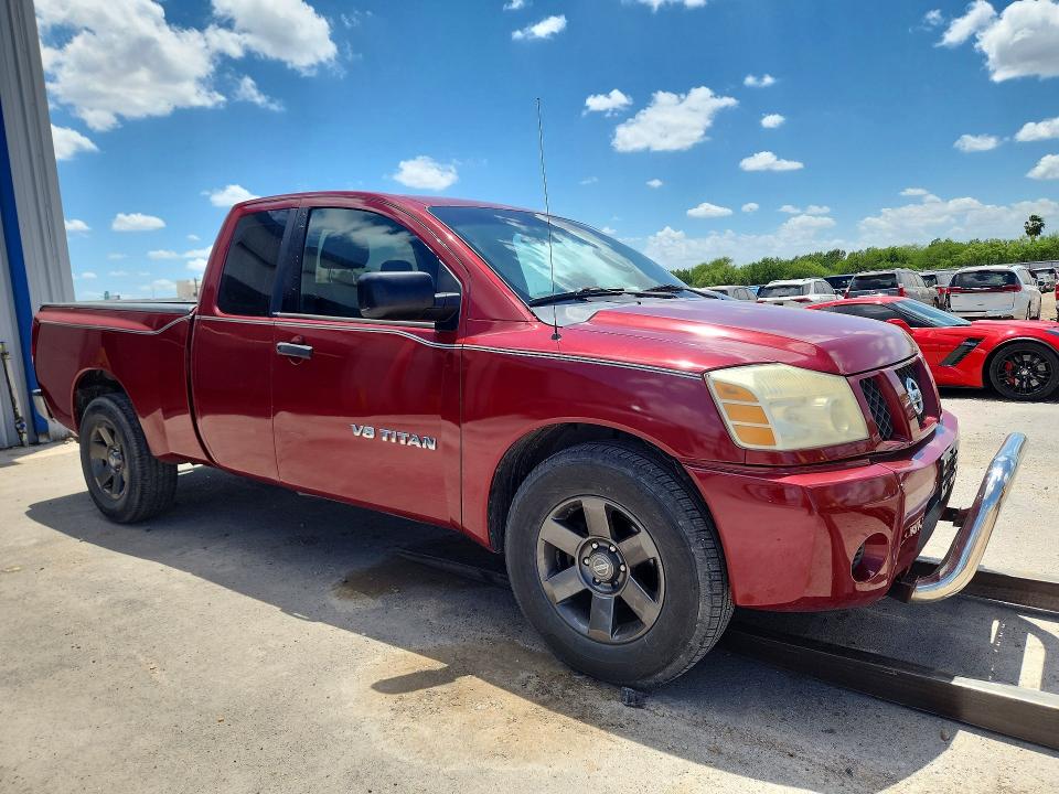 2005 Nissan Titan მანქანა იყიდება აუქციონზე, vin: 1N6BA06A45N523776, აუქციონის ნომერი: 64600566