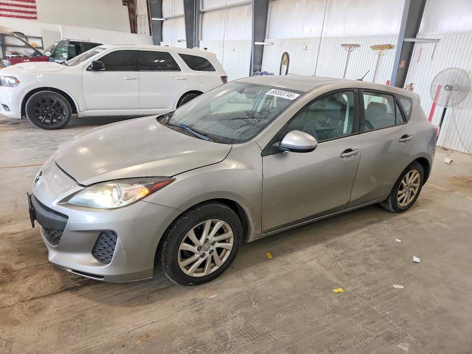 2012 Mazda 3 მანქანა იყიდება აუქციონზე, vin: JM1BL1M7XC1552939, აუქციონის ნომერი: 66553746