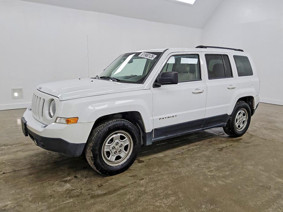 Aukcja sprzedaży 2016 Jeep Patriot, vin: 1C4NJPBA9GD609334, numer aukcji: 61980126
