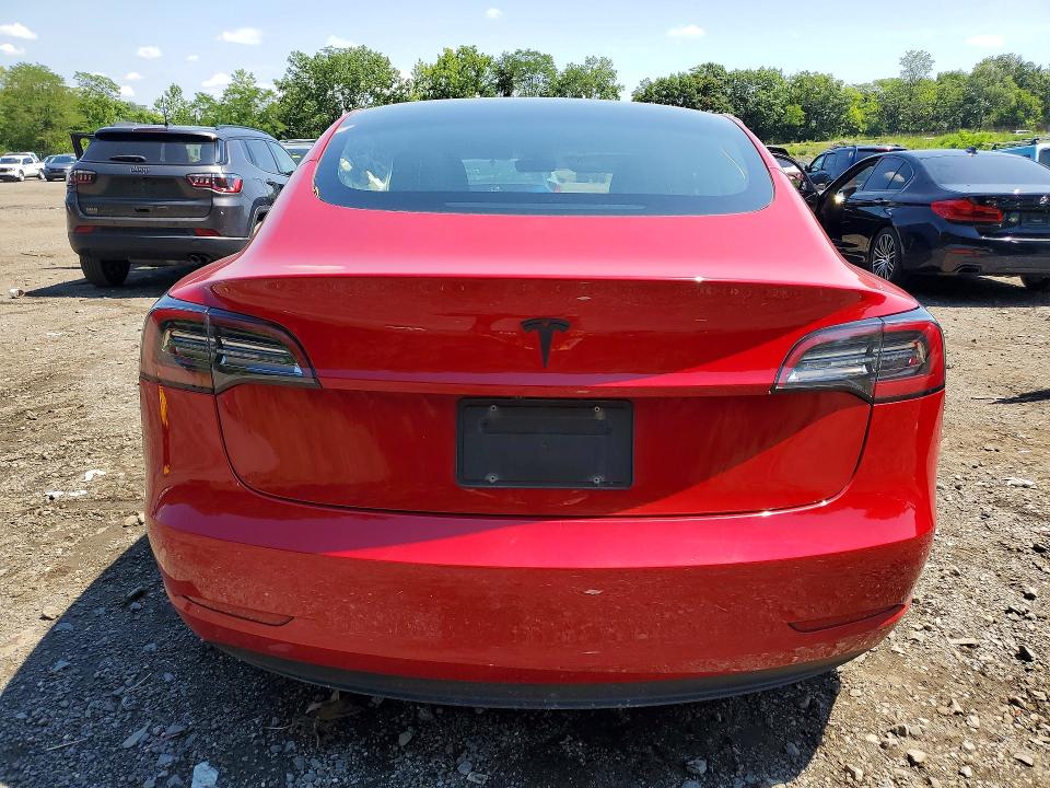 64383046 :رقم المزاد ، 5YJ3E1EAXPF483935 vin ، 2023 Tesla Model 3 مزاد بيع