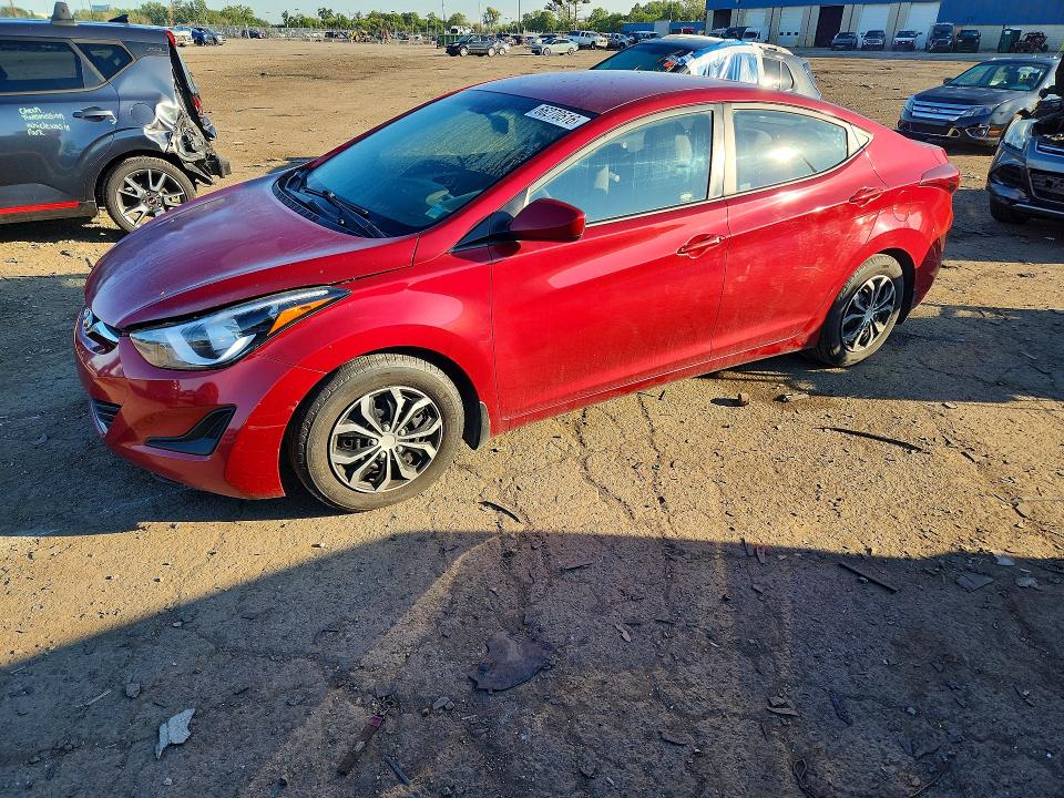 Auction sale of the 2016 Hyundai Elantra, vin: 5NPDH4AE5GH776195, lot number: 66270516