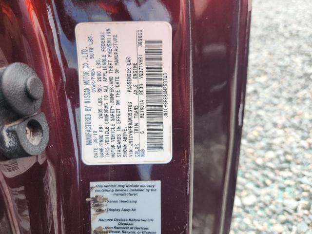 2010 Infiniti G37 Convertible მანქანა იყიდება აუქციონზე, vin: JN1CV6FE9AM353743, აუქციონის ნომერი: 66030816