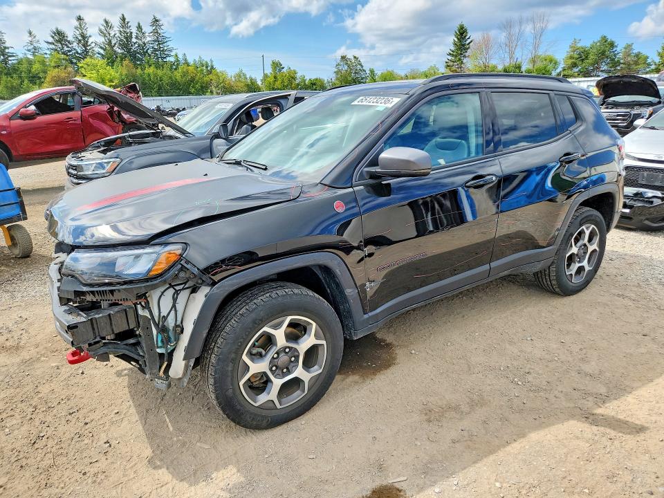 Продажа на аукционе авто 2022 Jeep Compass, vin: 3C4NJDDB3NT114381, номер лота: 65123236