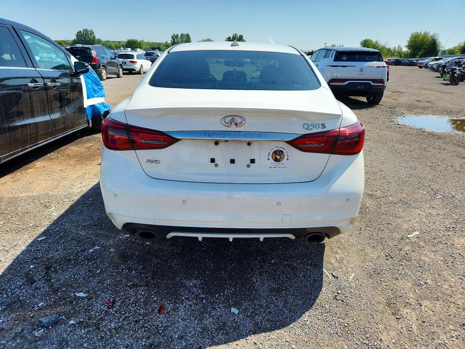 Продаж на аукціоні авто 2018 Infiniti Q50, vin: JN1FV7AR5JM700269, номер лоту: 63057716