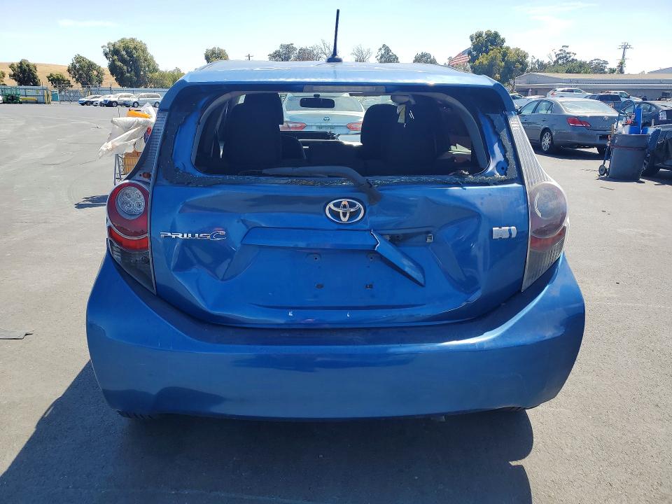64489566 :رقم المزاد ، JTDKDTB3XC1522042 vin ، 2012 Toyota Prius C مزاد بيع
