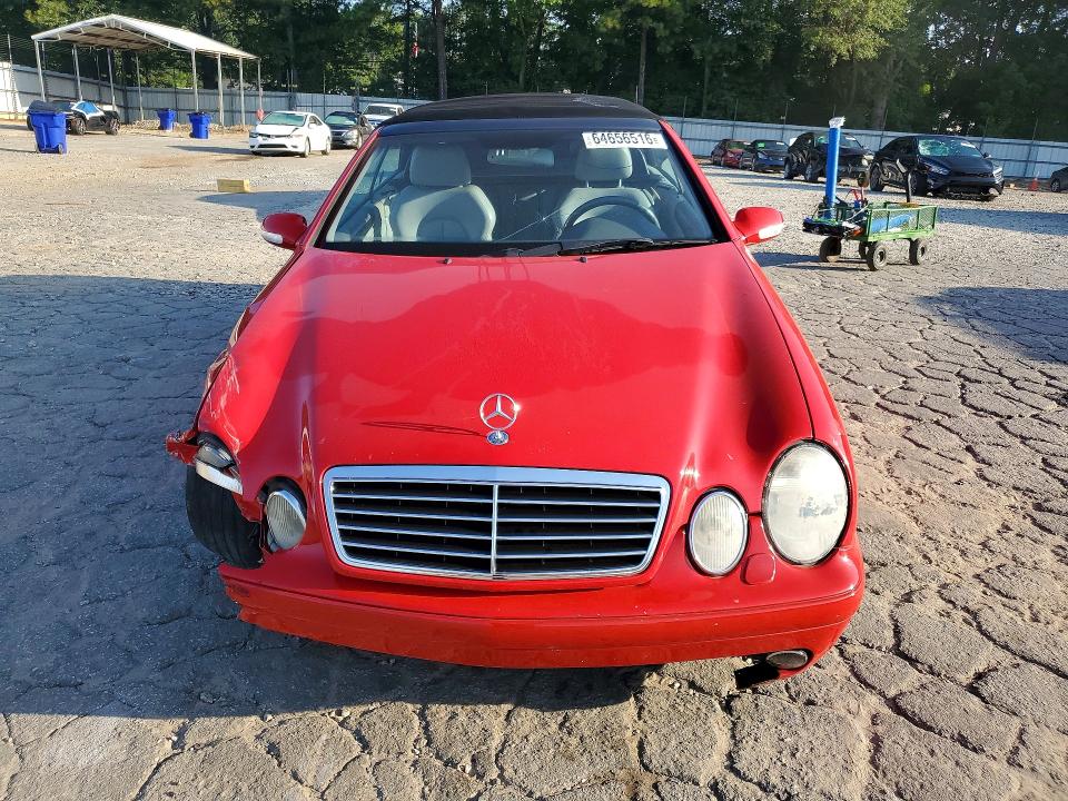 2001 Mercedes-benz Clk მანქანა იყიდება აუქციონზე, vin: WDBLK70GX1T065756, აუქციონის ნომერი: 64656516