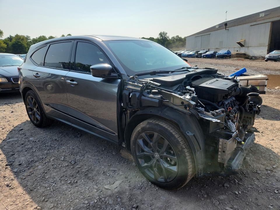 63563246 :رقم المزاد ، 5J8YE1H00NL016351 vin ، 2022 Acura Mdx مزاد بيع