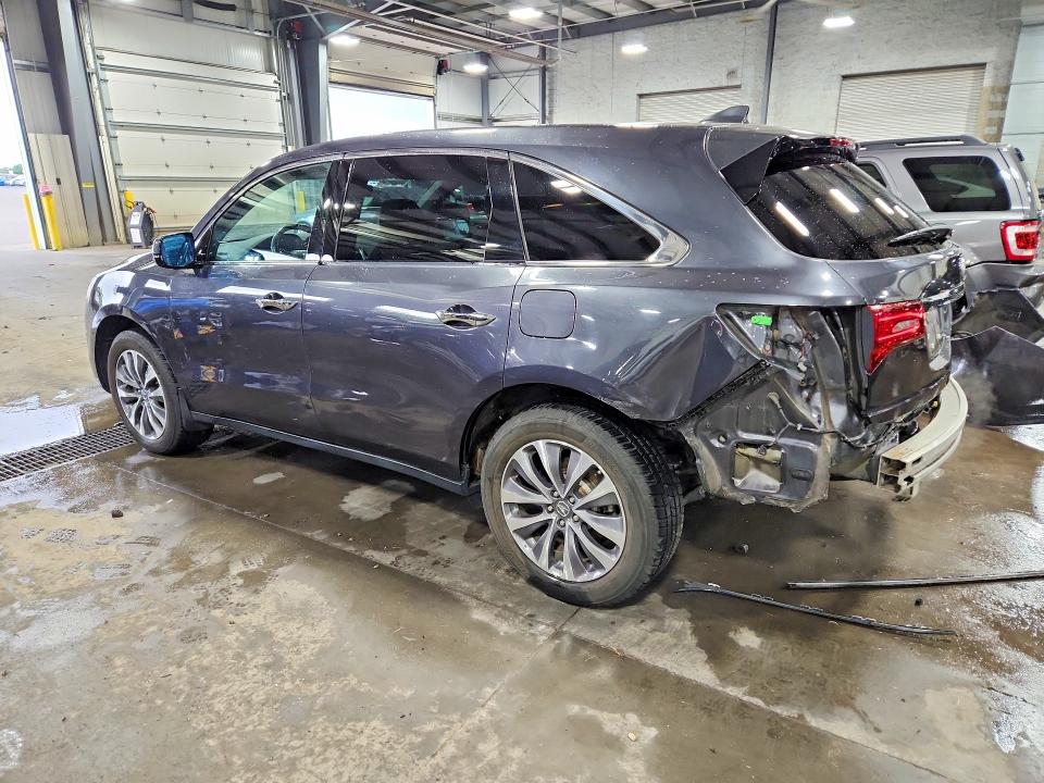 64072286 :رقم المزاد ، 5FRYD4H43GB059298 vin ، 2016 Acura Mdx مزاد بيع