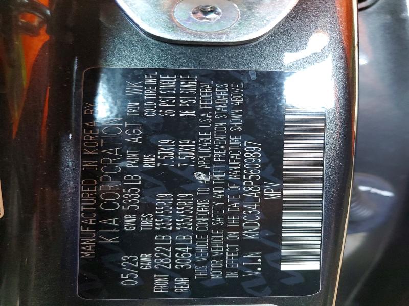 Aukcja sprzedaży 2023 Kia Ev6, vin: KNDC34LA8P5609897, numer aukcji: 63334716