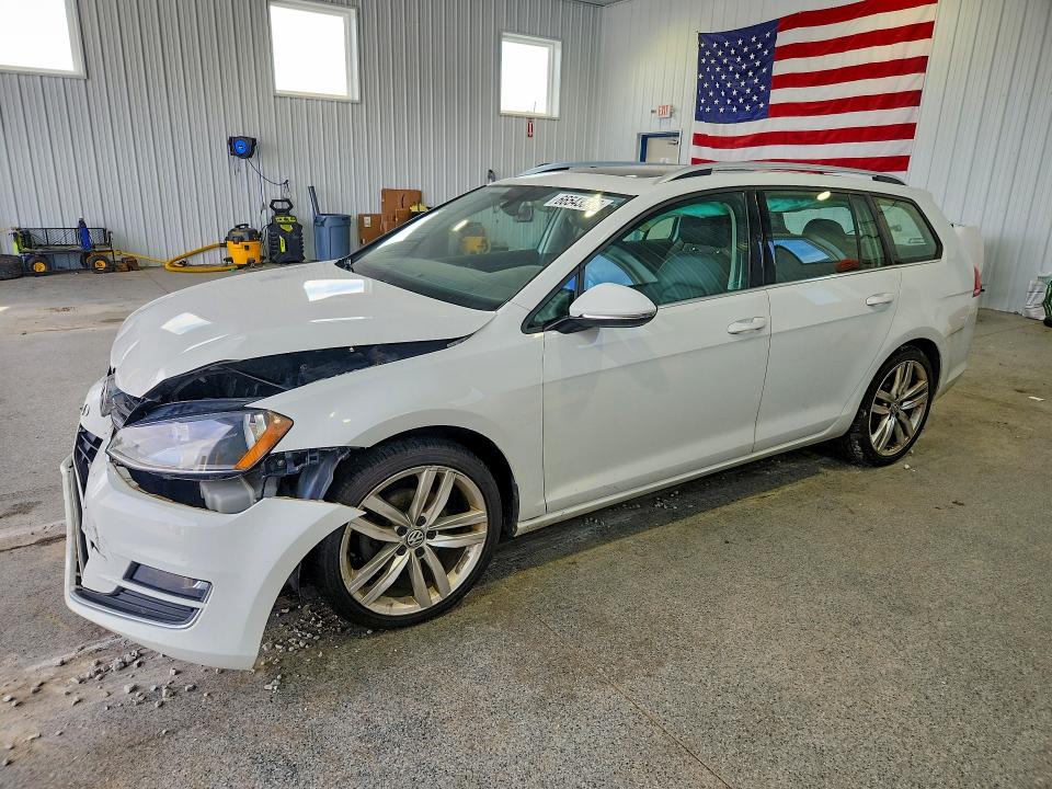 66543336 :رقم المزاد ، 3VWCA7AU7FM520297 vin ، 2015 Volkswagen Golf Sportwagen مزاد بيع