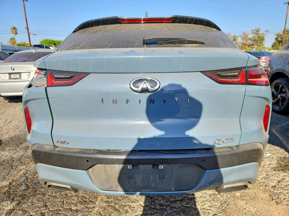 65953406 :رقم المزاد ، 3PCAJ5J39NF113445 vin ، 2022 Infiniti Qx55 مزاد بيع