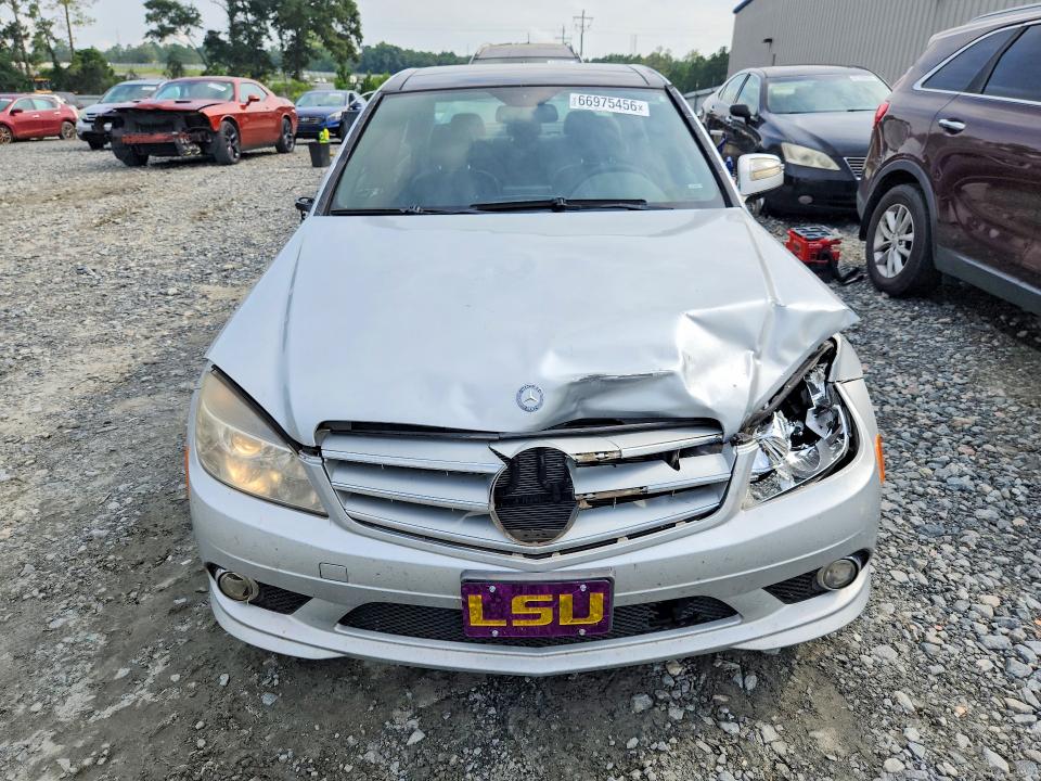 2009 Mercedes-benz C მანქანა იყიდება აუქციონზე, vin: WDDGF54X29R083527, აუქციონის ნომერი: 66975456