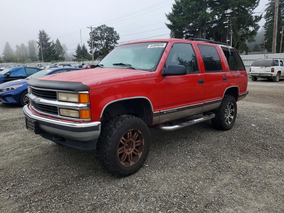 1998 Chevrolet Tahoe მანქანა იყიდება აუქციონზე, vin: 1GNEK13R7WJ338778, აუქციონის ნომერი: 64989056