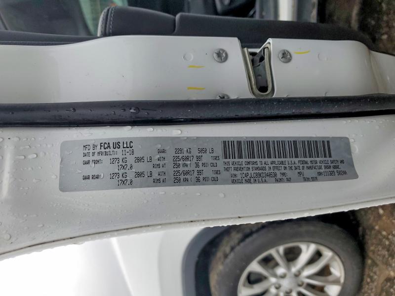 66691376 :رقم المزاد ، 1C4PJLCB9KD340530 vin ، 2019 Jeep Cherokee مزاد بيع