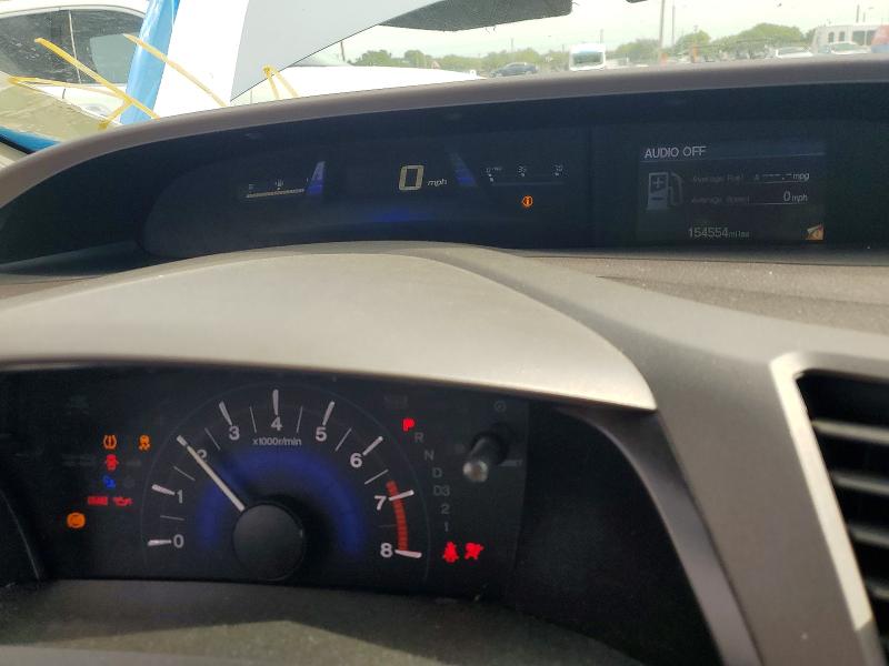 Auction sale of the 2012 Honda Civic, vin: 19XFB2F54CE046574, lot number: 61635396