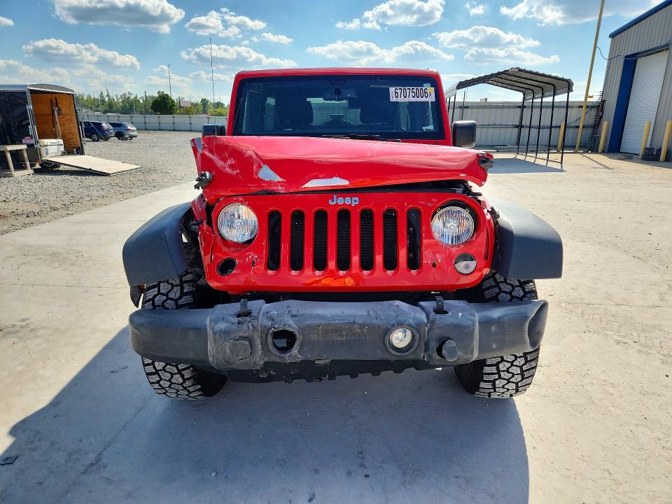 67075006 :رقم المزاد ، 1C4BJWDG6JL807400 vin ، 2018 Jeep Wrangler Unlimited مزاد بيع