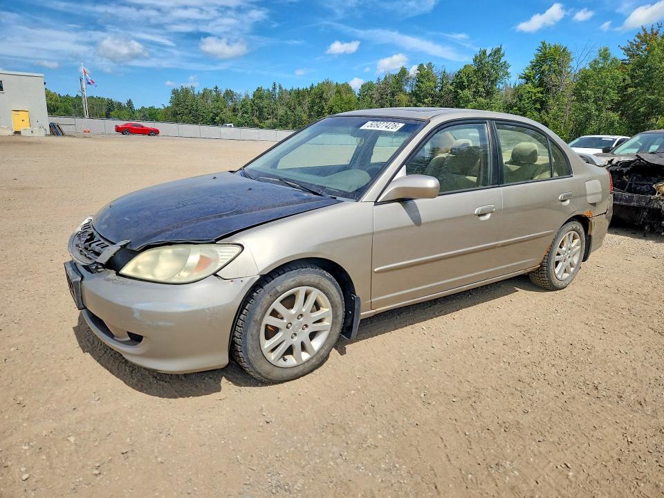 Продажа на аукционе авто 2005 Honda Civic, vin: 2HGES16665H032733, номер лота: 50927426