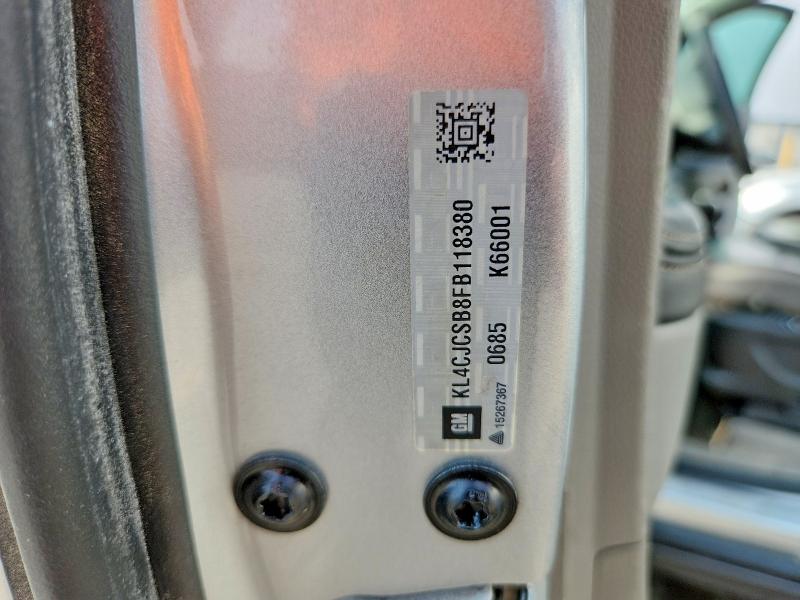 Aukcja sprzedaży 2015 Buick Encore, vin: KL4CJCSB8FB118380, numer aukcji: 64326816