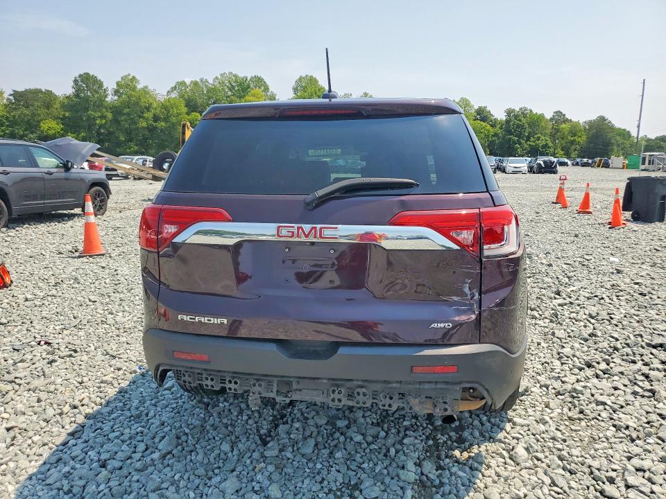 64541126 :رقم المزاد ، 1GKKNKLA8JZ163183 vin ، 2018 Gmc Acadia مزاد بيع