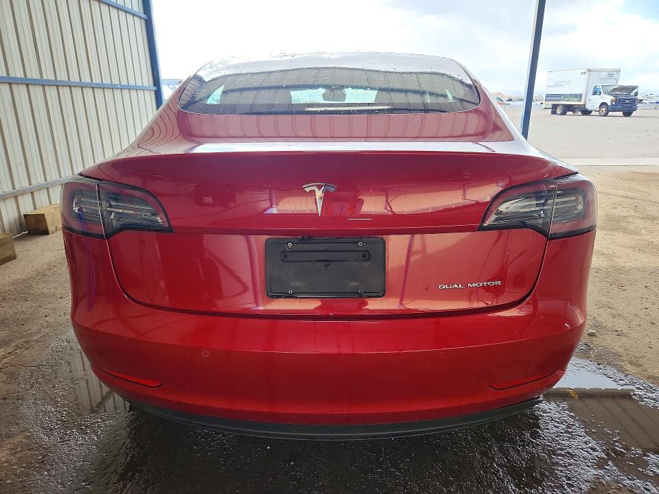 66065266 :رقم المزاد ، 5YJ3E1EB3NF190979 vin ، 2022 Tesla Model 3 مزاد بيع