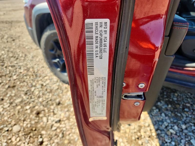 Продаж на аукціоні авто 2020 Jeep Cherokee, vin: 1C4PJMBX0LD627128, номер лоту: 66687326