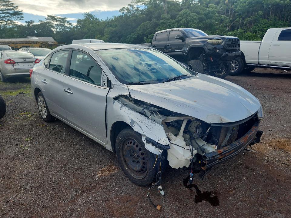 63967166 :رقم المزاد ، 3N1AB7APXKY282386 vin ، 2019 Nissan Sentra مزاد بيع