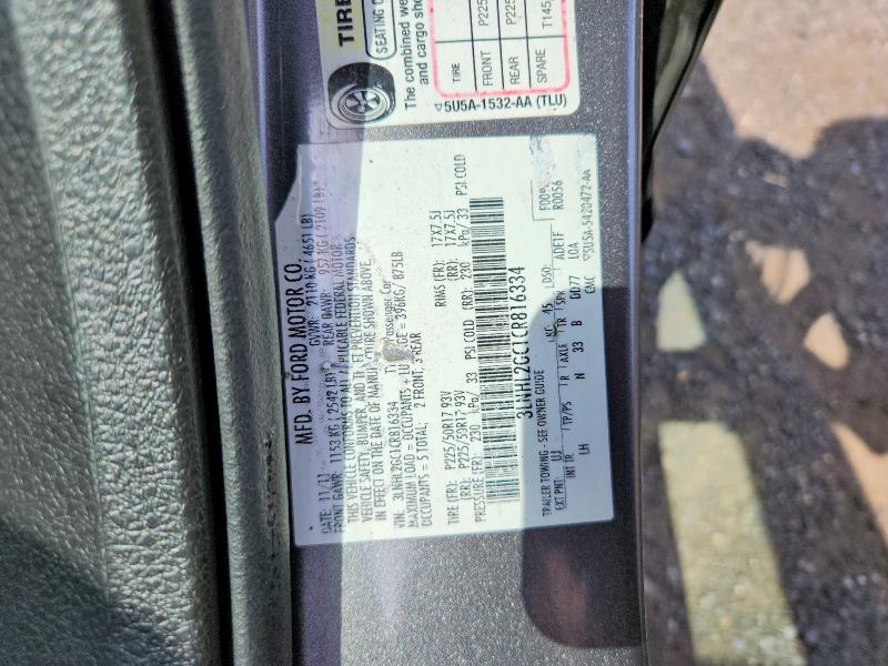 Продаж на аукціоні авто 2012 Lincoln Mkz, vin: 3LNHL2GC1CR816334, номер лоту: 67234856