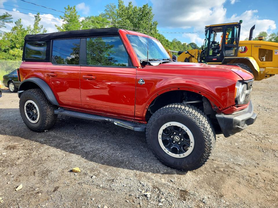 2023 Ford Bronco მანქანა იყიდება აუქციონზე, vin: 1FMEE5DP7PLB20684, აუქციონის ნომერი: 66335436